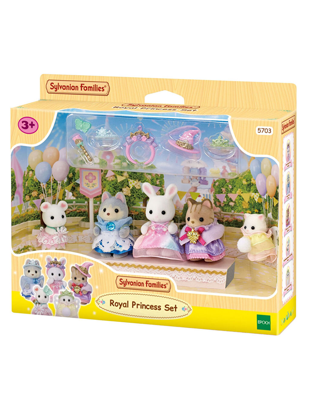 Sylvanian Families Renksiz Kraliyet Prensesleri Seti 5703 - 4