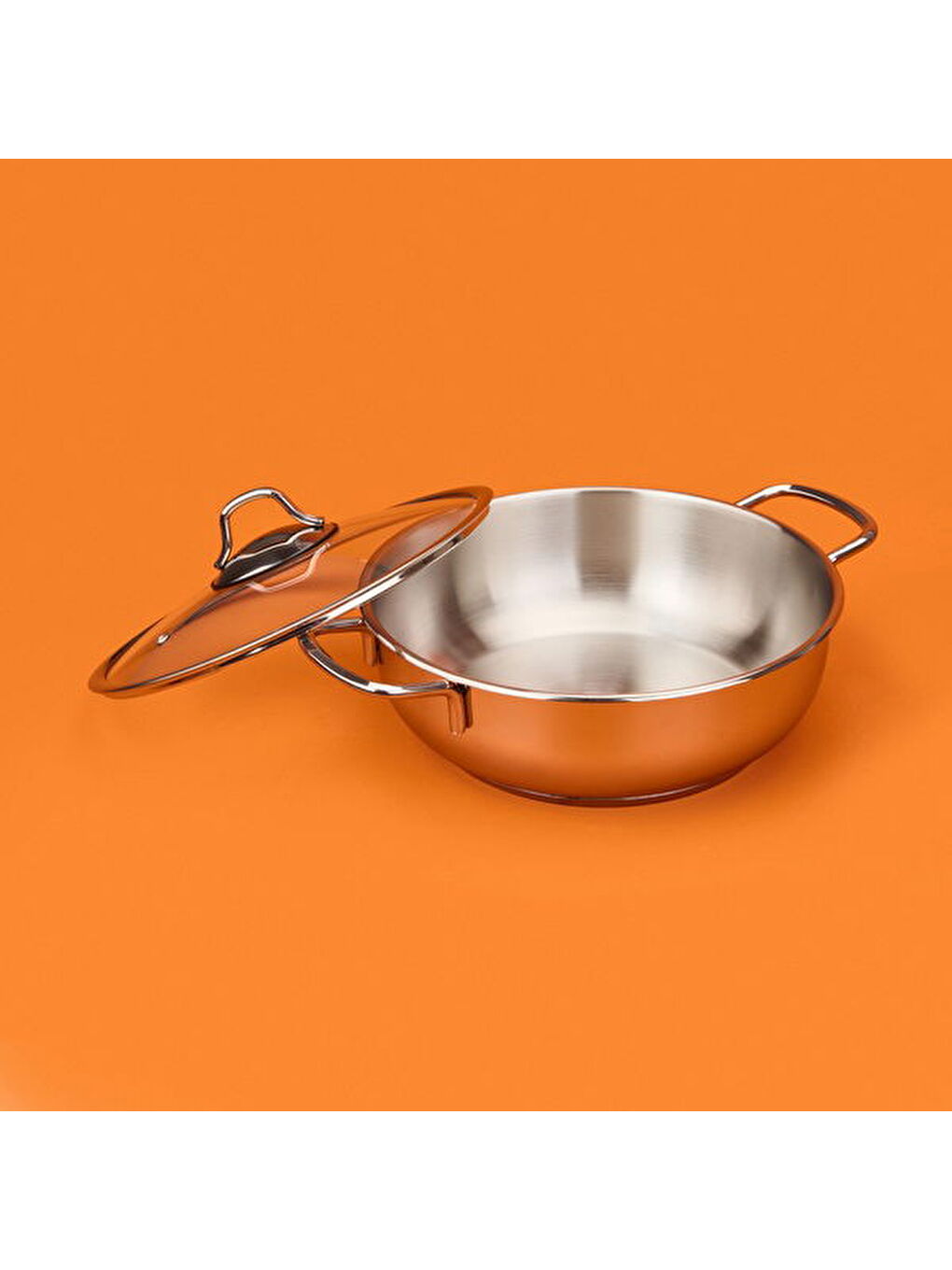 Paslanmaz Çelik Karnıyarık Tenceresi - Gri - 24 cm-2