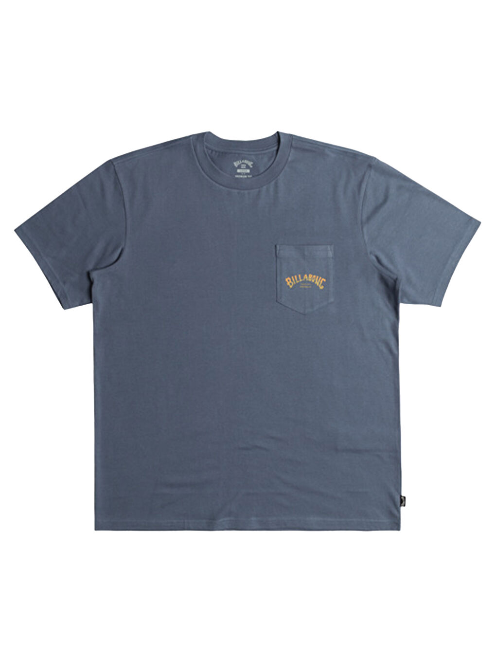 Stacked Arch Pkt Erkek Mavi Tişört-1