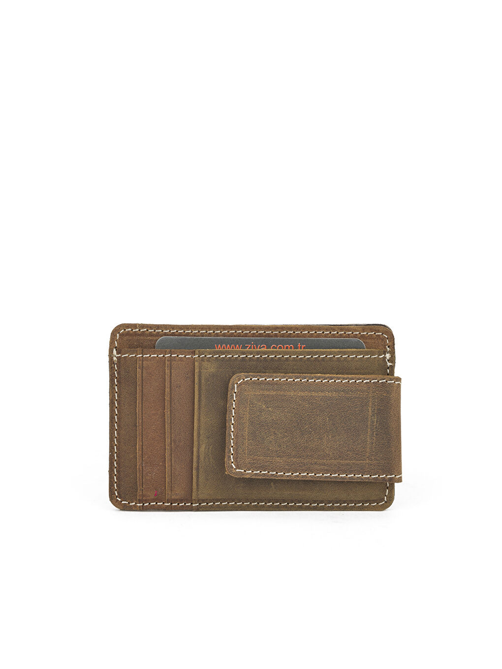 Kahverengi Erkek Hakiki Deri Cüzdan 143445Z106 Taba-2