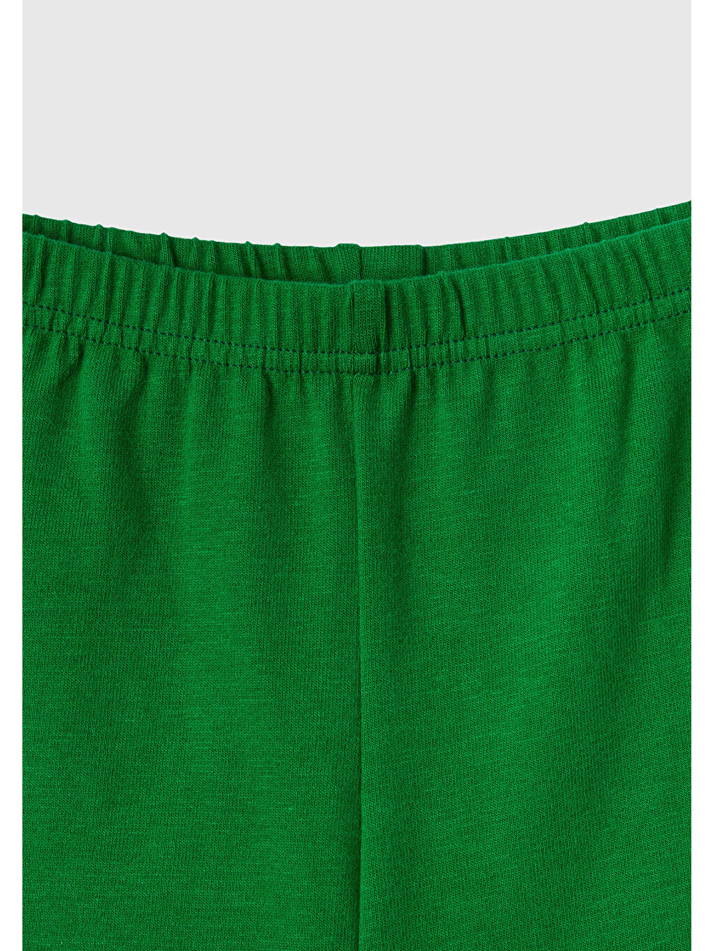 Erkek Çocuk Yeşil Logo İşlemeli Pijama Takımı-1