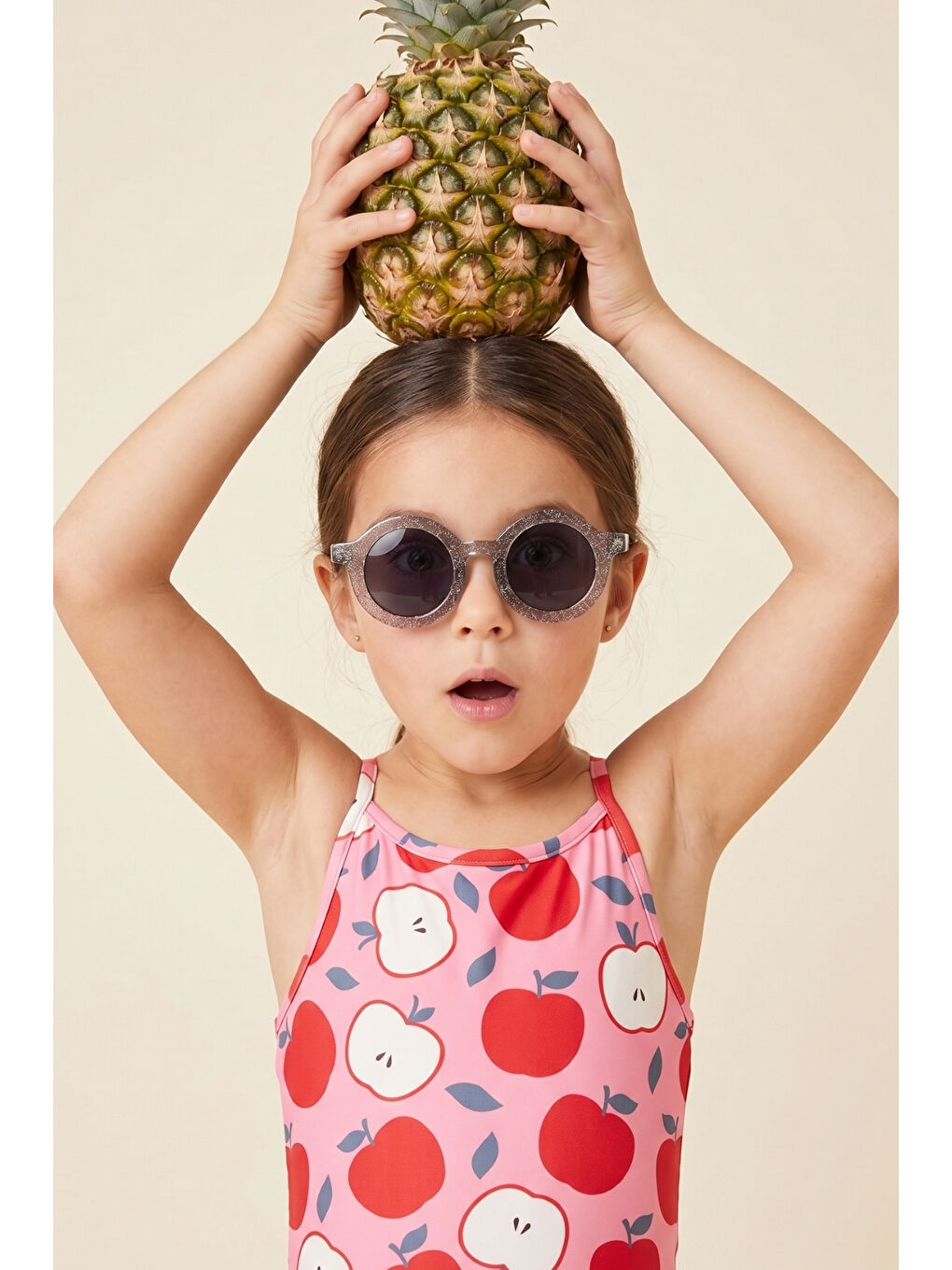 Siyah İskandinav Model Çocuk Güneş Gözlüğü