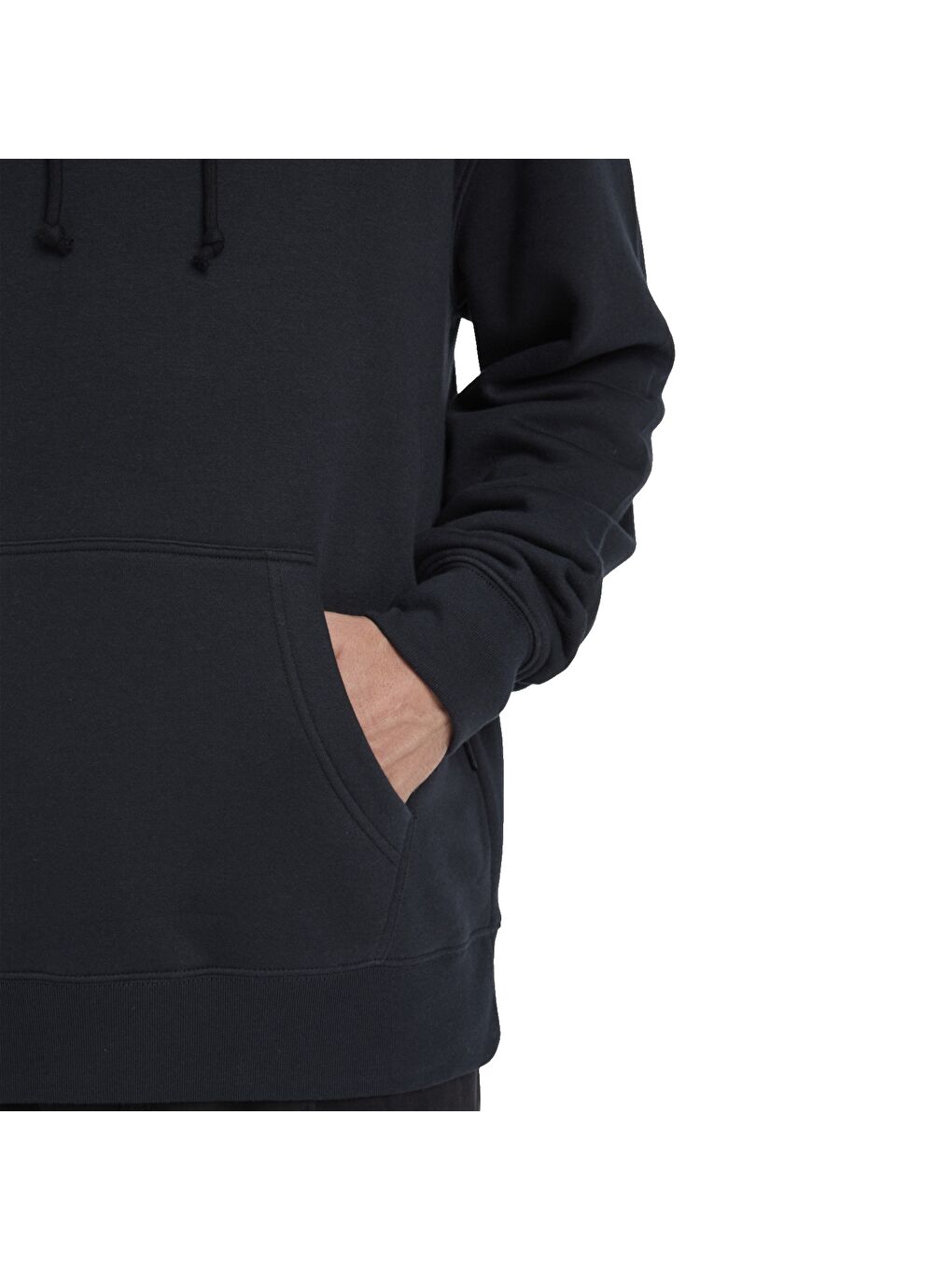 Salt Water Graphic Hoodie Erkek Siyah Kapüşonlu Sweatshirt-3