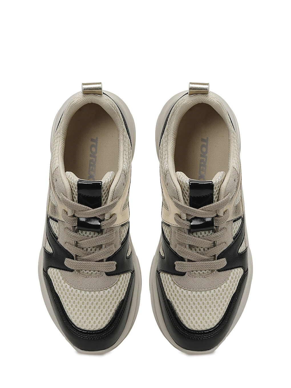 Bej ROSA W 6FX Kum Rengi Kadın Spor Ayakkabı-3