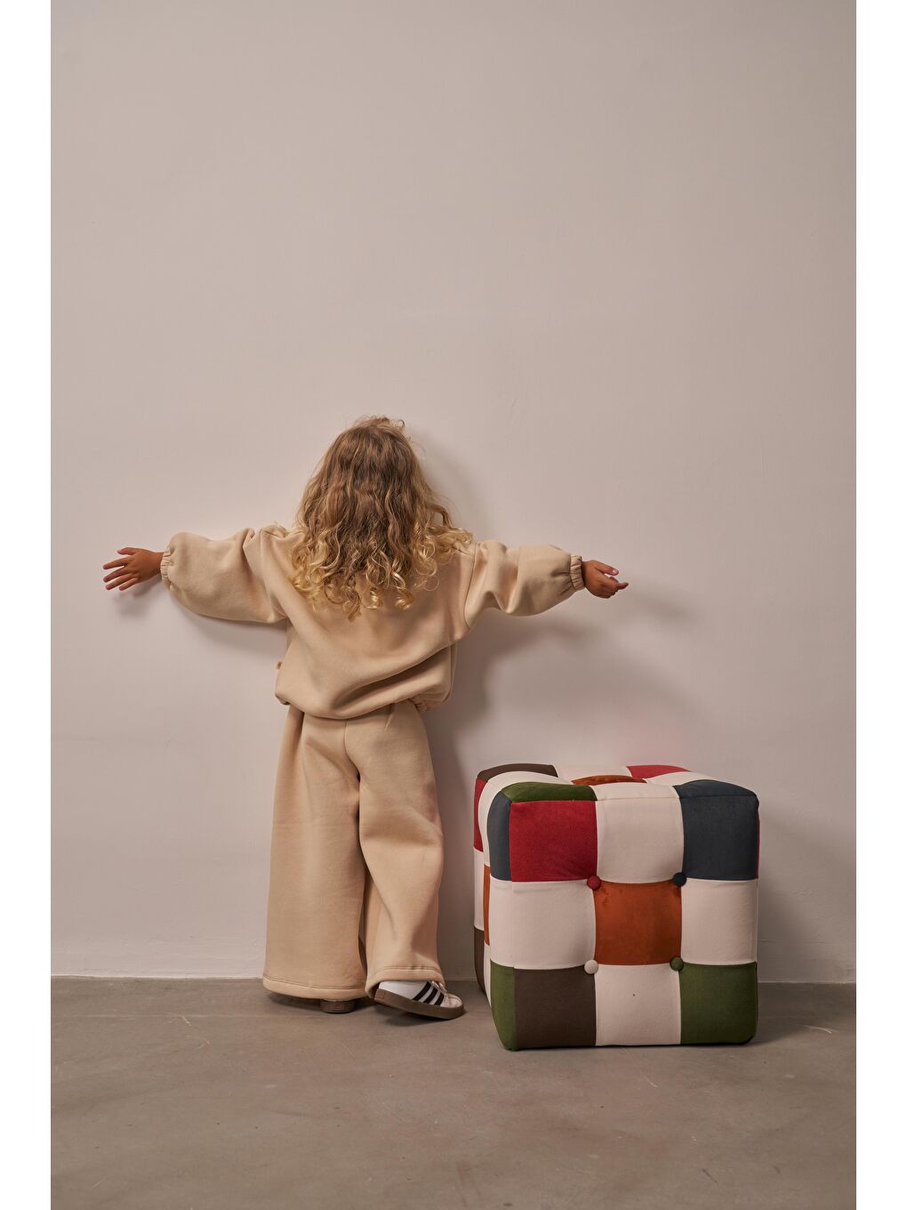 Bej Unisex Tinypeak Alt Üst Takım-2