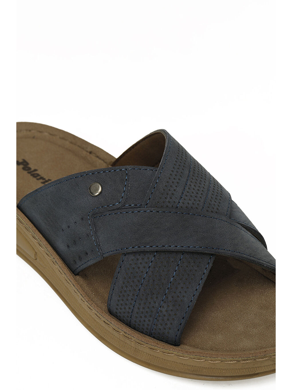 410025.M6FX Lacivert Erkek Terlik-6