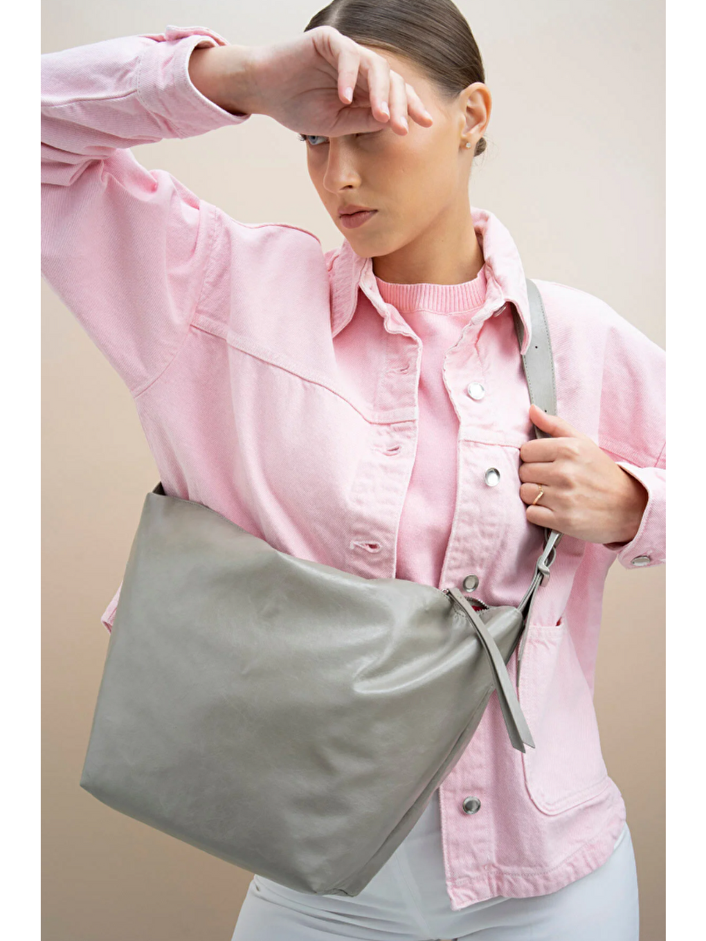 Bej Kadın Omuz Çantası BYN2247-1