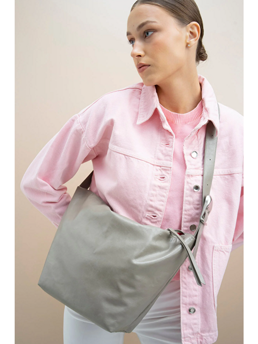 Bej Kadın Omuz Çantası BYN2247-2