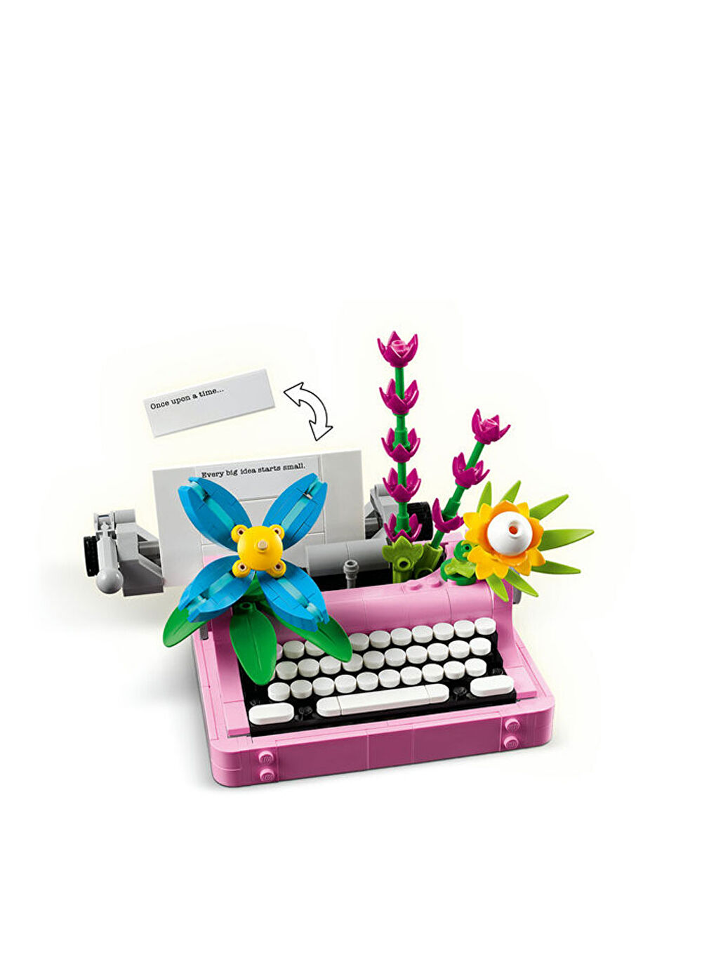 Creator Çiçekli 3ü 1 Arada Çiçekli Daktilo 31169-1