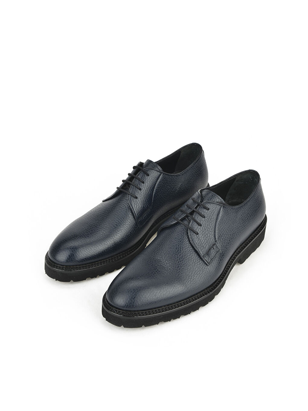 Erkek Hakiki Deri Ayakkabı 133145Z1519F Lacivert