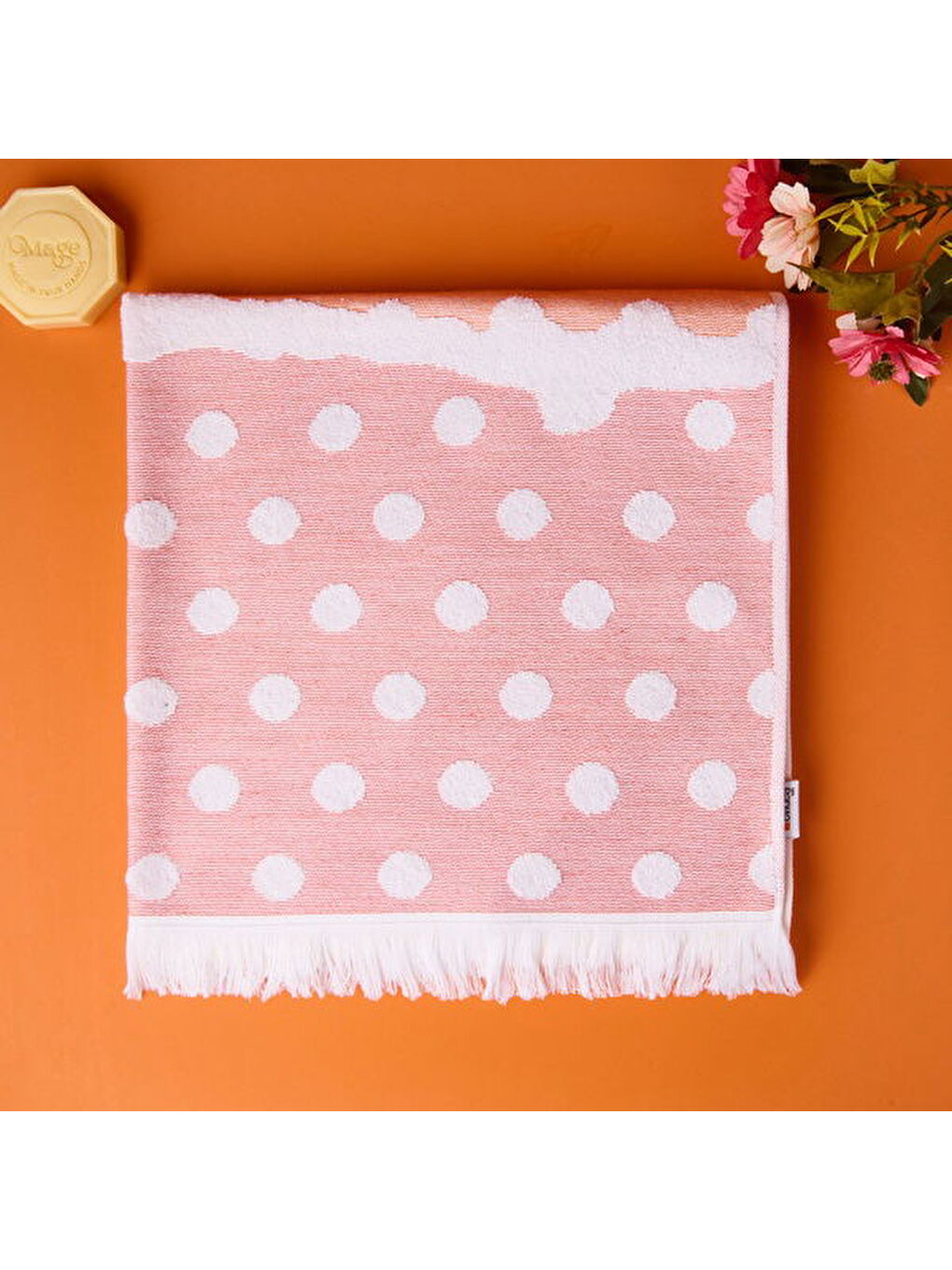 Karışık Soft Carla Plaj Havlusu - Renkli - 70x140 cm-3