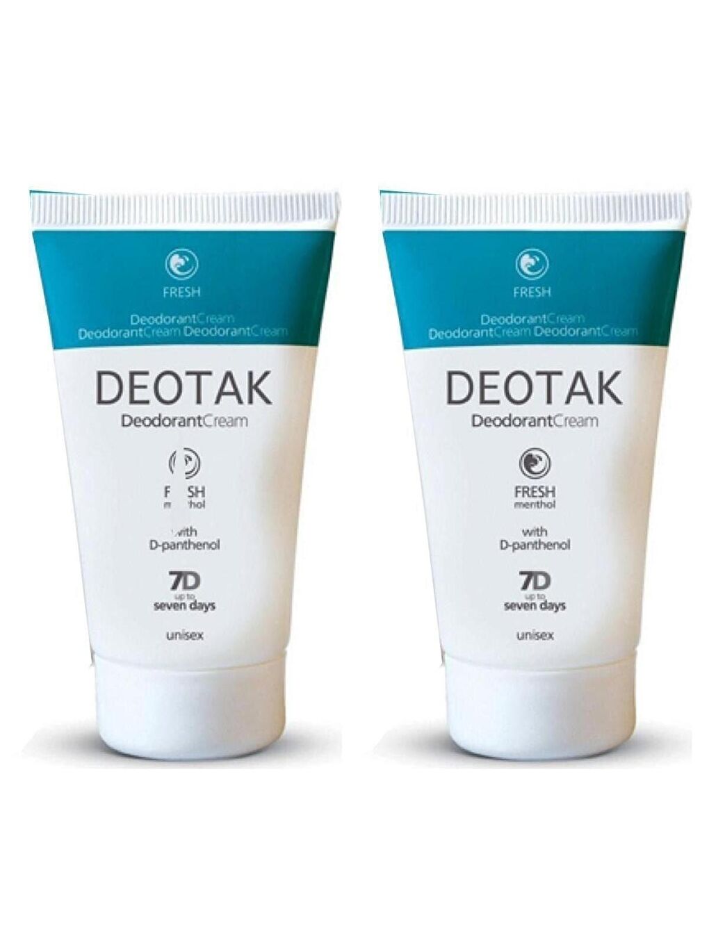 Deotak Renksiz Krem Deodorant Fresh 35 ml x 2 Adet