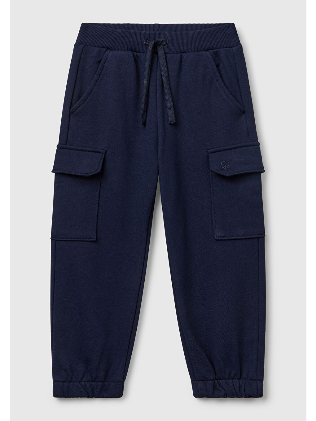 Erkek Çocuk Lacivert Beli İpli Kargo Eşofman Altı