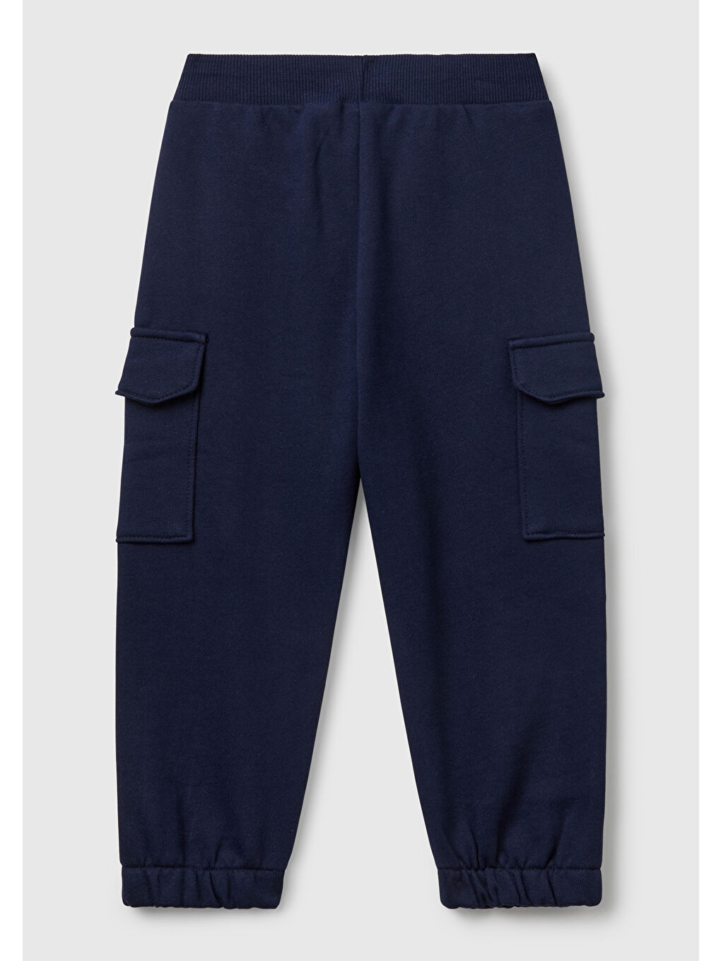 Erkek Çocuk Lacivert Beli İpli Kargo Eşofman Altı-1