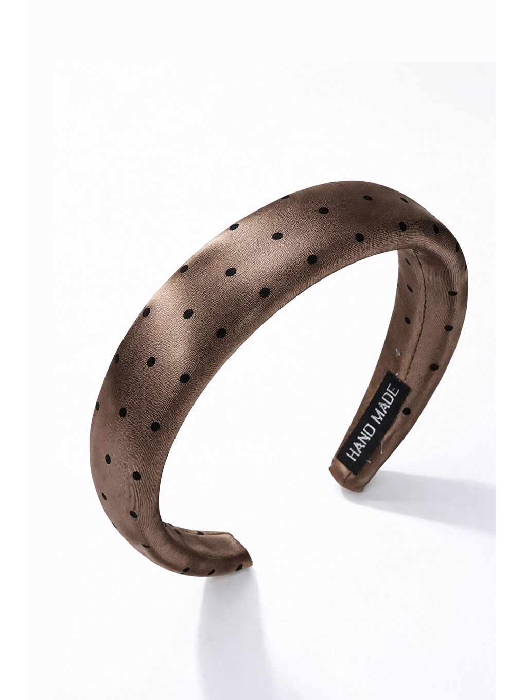 Bej Saten Dolgulu Puantiyeli Taç-1