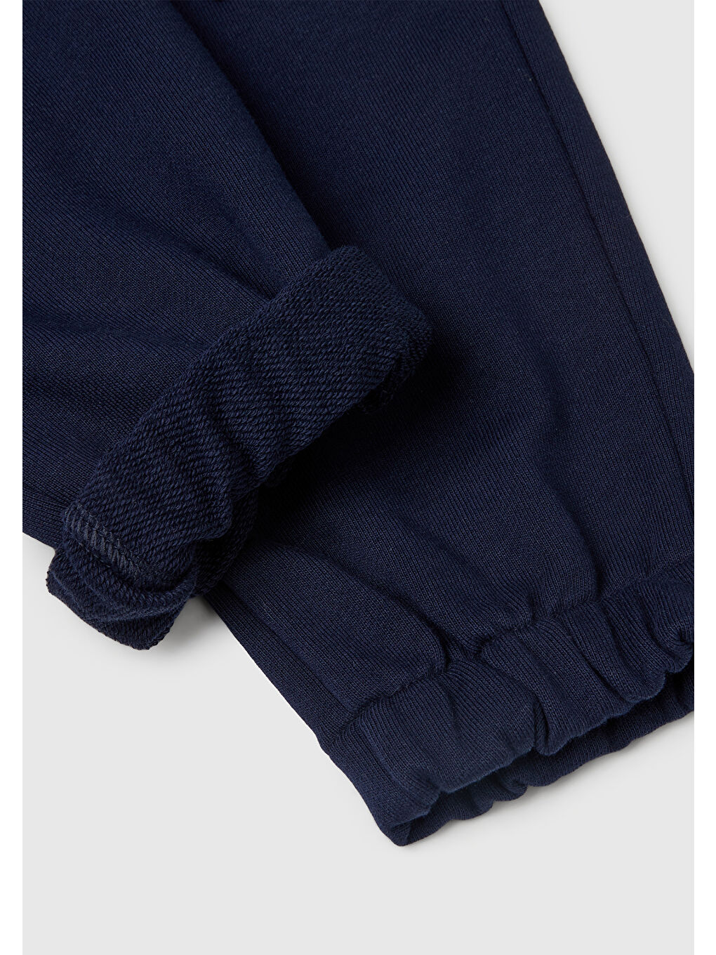 Erkek Çocuk Lacivert Beli İpli Kargo Eşofman Altı-2