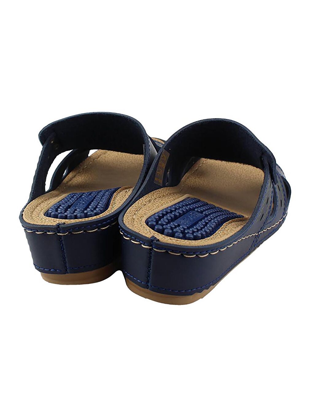 Lacivert Yazlık Kadın Terlik-2