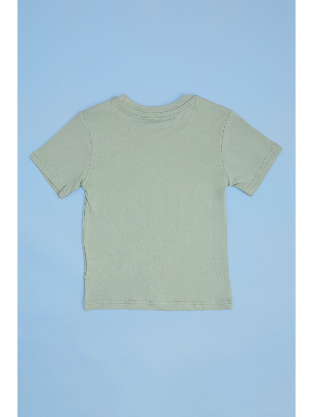 Yeşil Need More Space Baskılı Erkek Çocuk Tişört-1