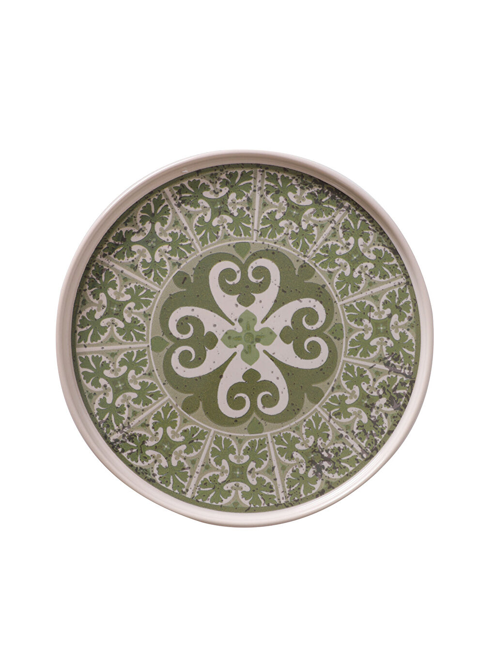 Karışık Timeless Green Stackable Servis Tabağı 27 Cm 4 Adet-4