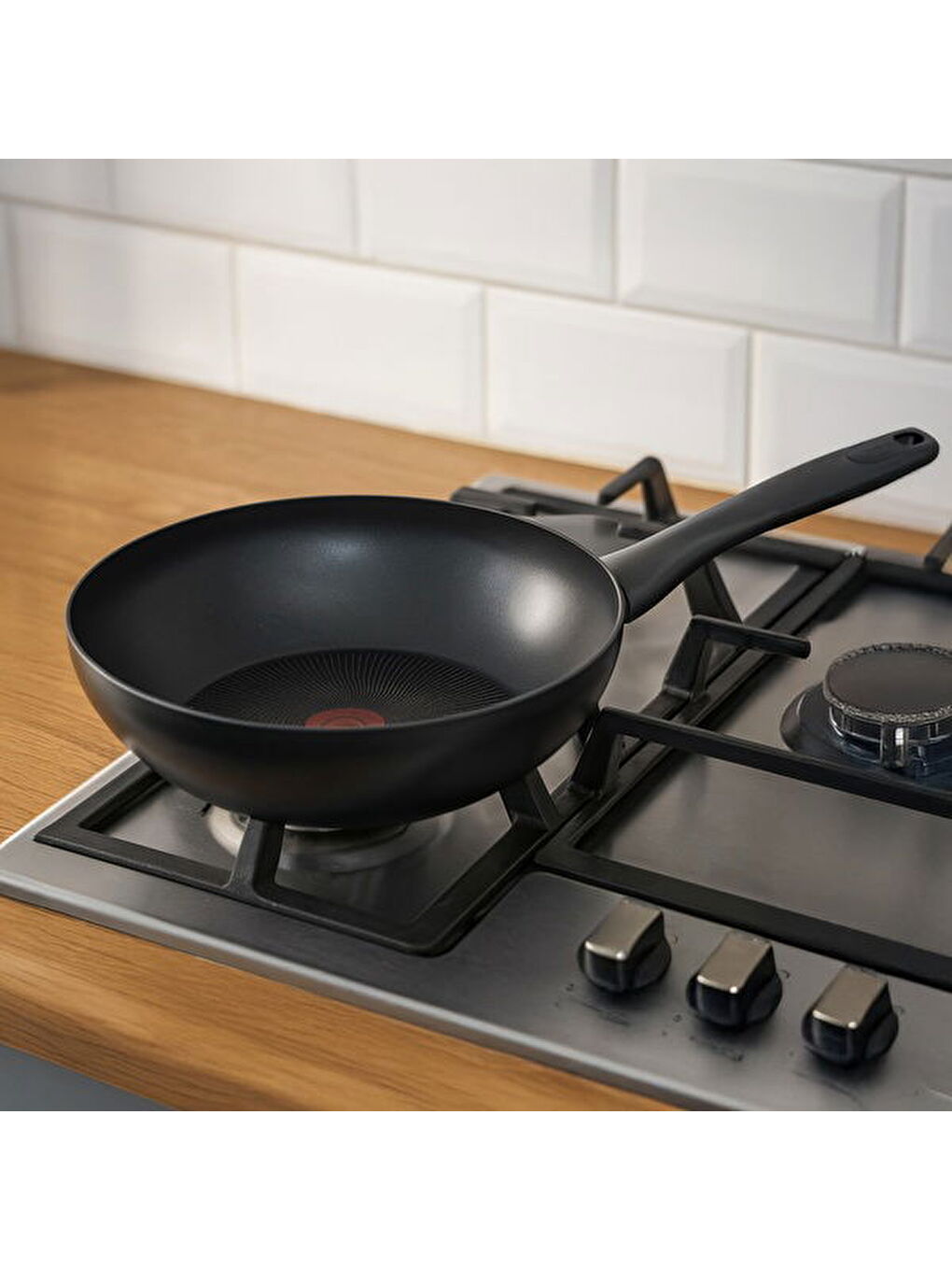Titanium 3X Force Wok Tava - Siyah - 28 cm
