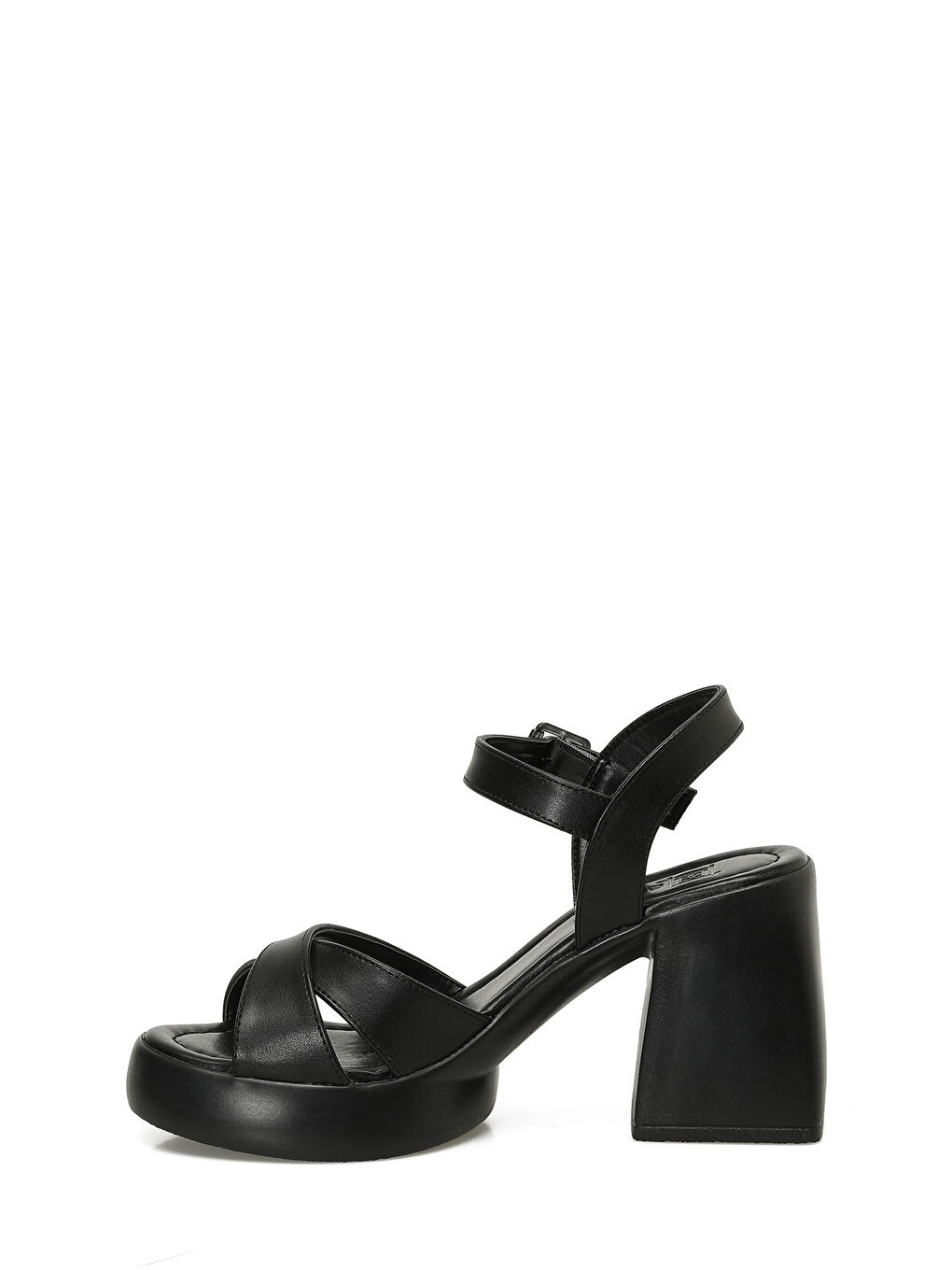 24S-154 5FX Siyah Kadın Topuklu Sandalet-2