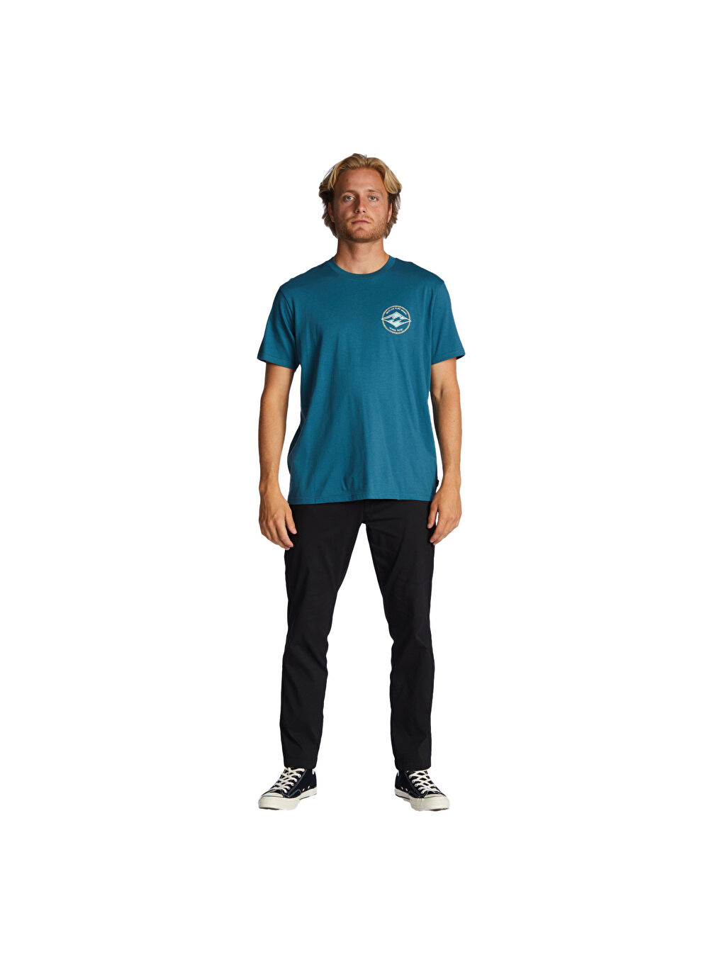 Rotor Diamond Ss Erkek Mavi Tişört-5