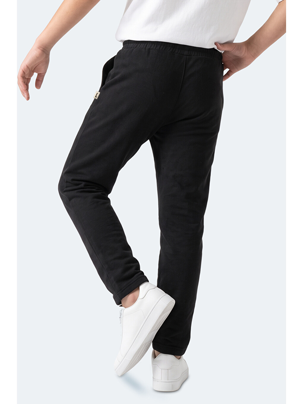 Polly Unisex Çocuk Siyah Eşofman Altı-5