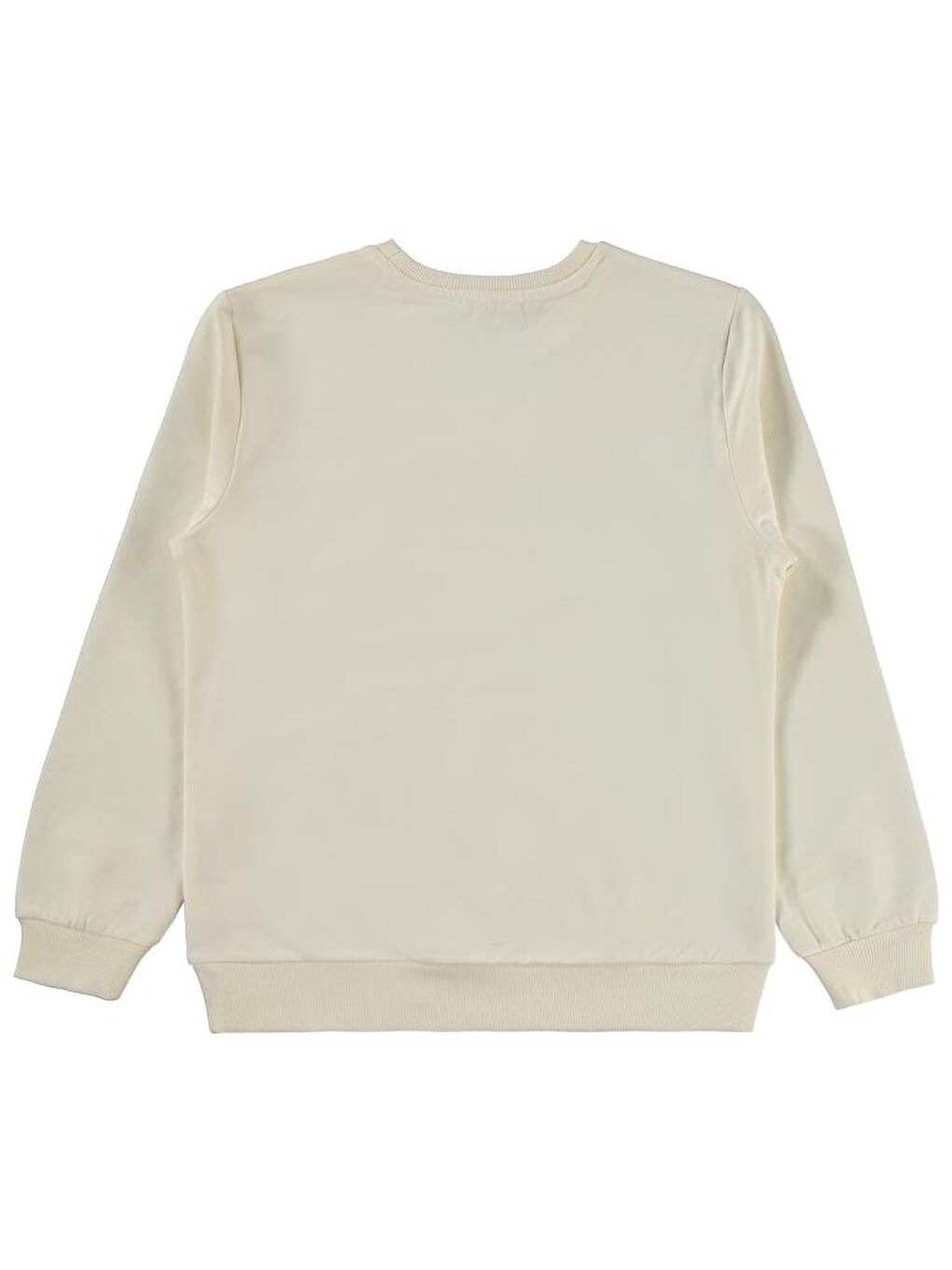 Ekru Girls Brooklyn Baskılı 10-13 Yaş Sweatshirt-1