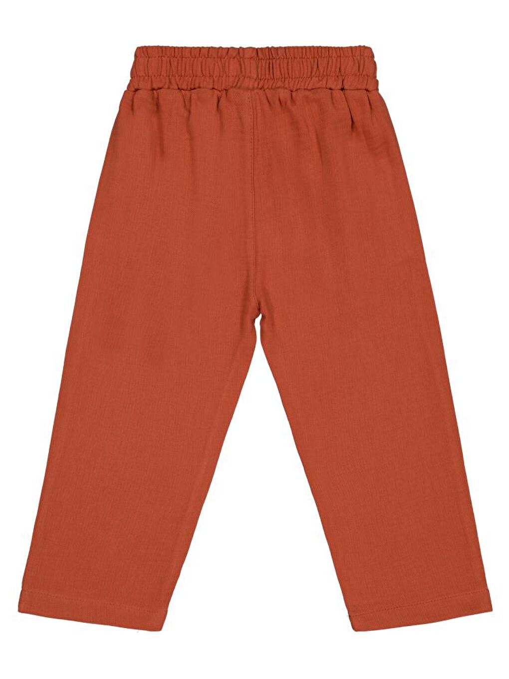 Kahverengi Boys Beli Lastikli Süs Bağcıklı 2-5 Yaş Eşofman Altı-1