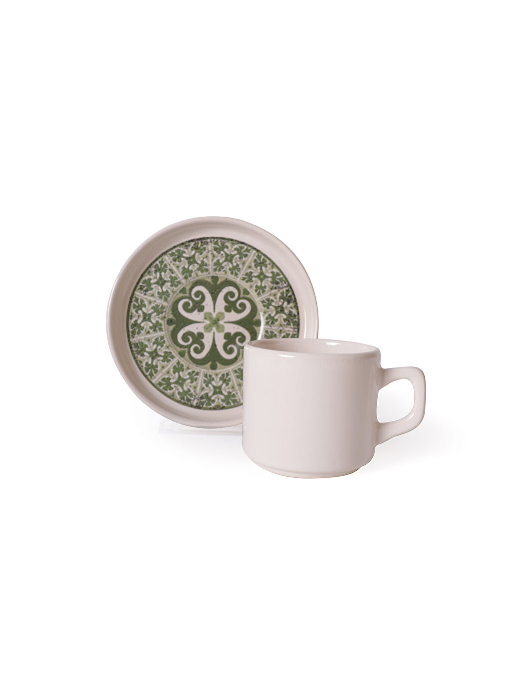Karışık Timeless Green Stackable Çay Takımı 8 Parça 4 Kişilik-4