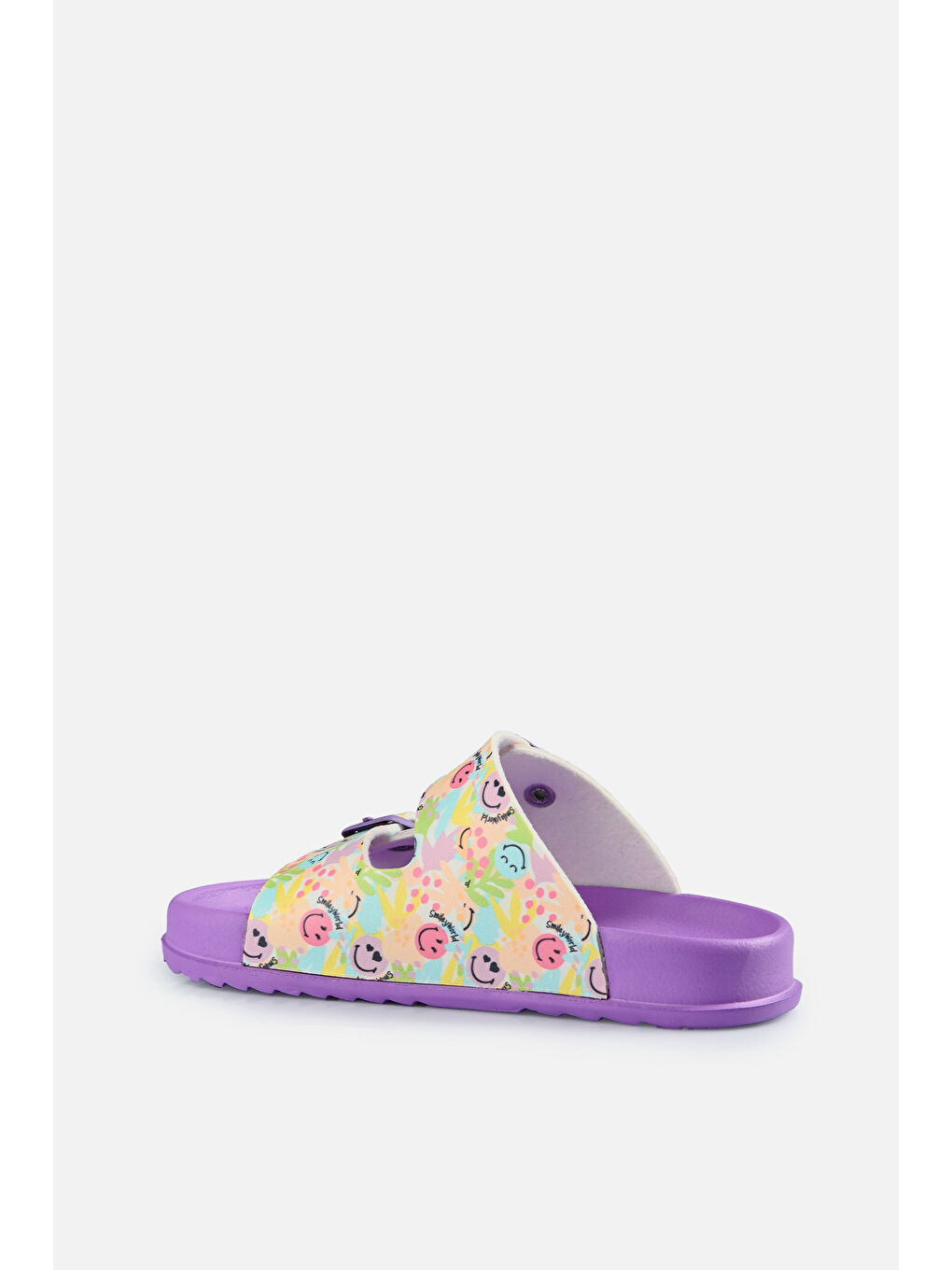 Gibli II Baskılı Kız Bebek Lila Terlik-2