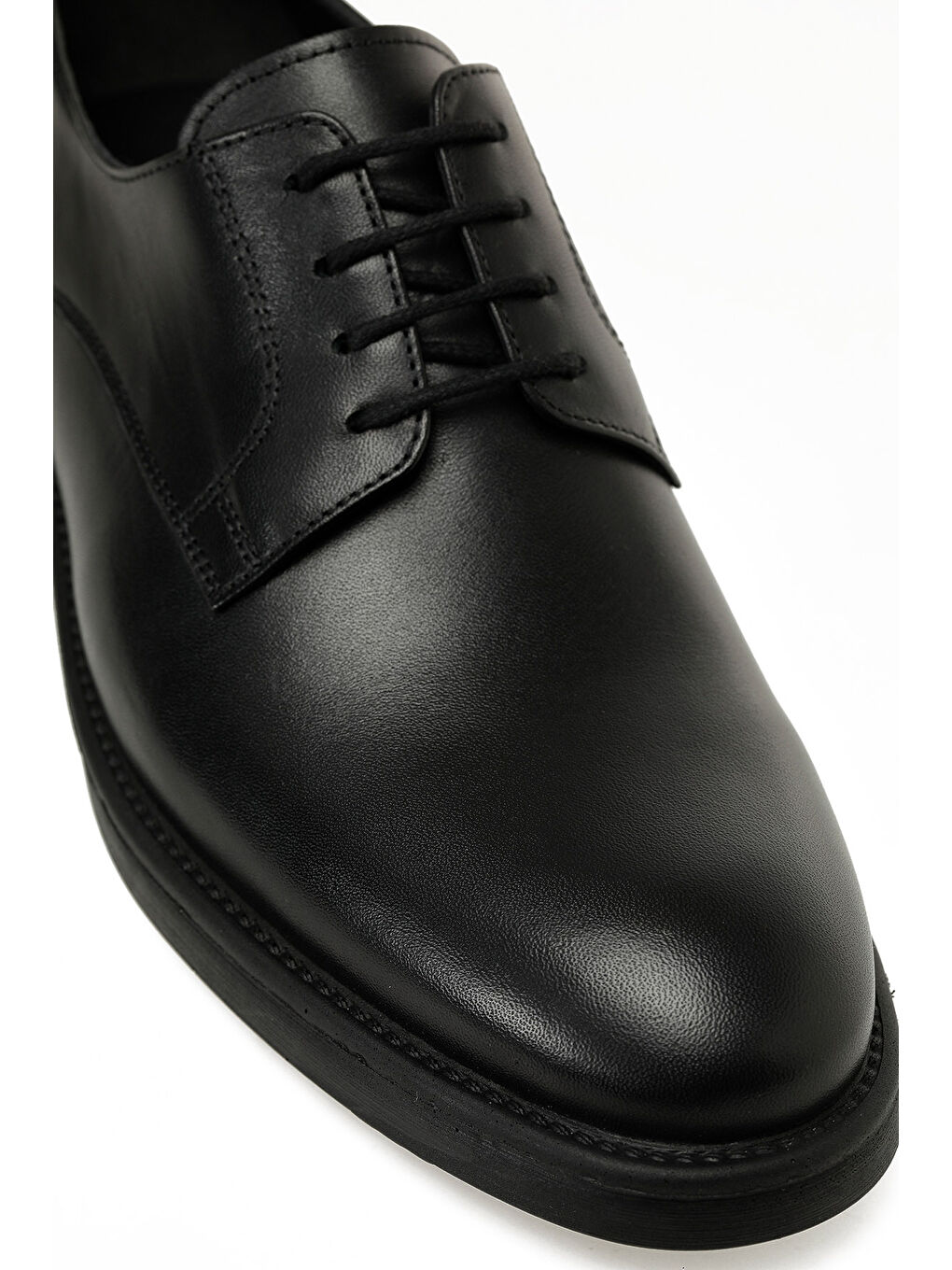 DEVREK 5PR Siyah Erkek Klasik Ayakkabı-6