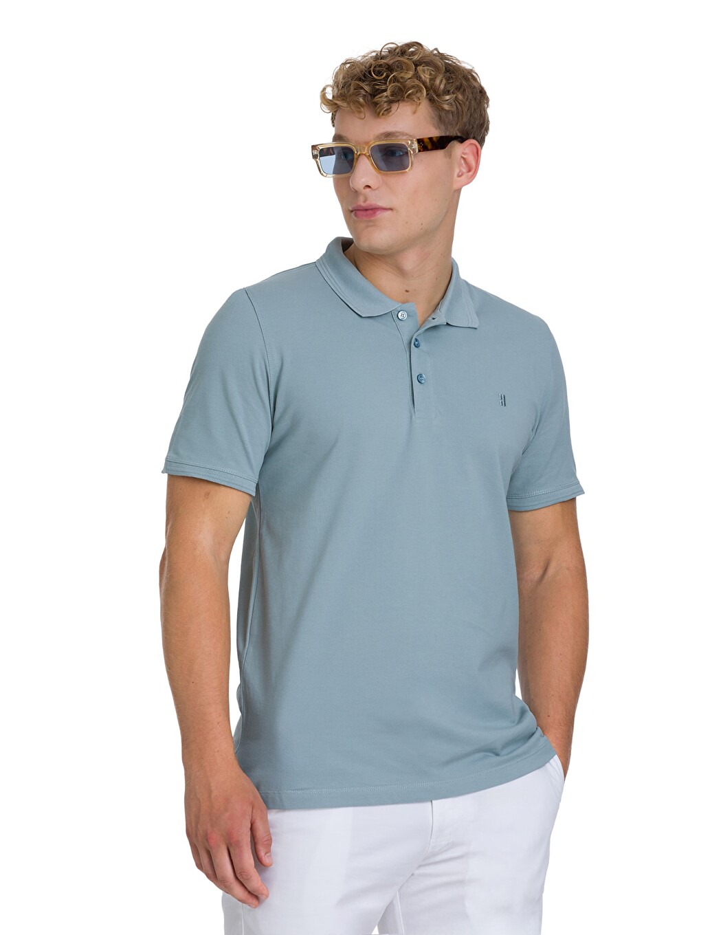 Mavi Regular Fit 100% Pamuklu Polo Yaka Tişört
