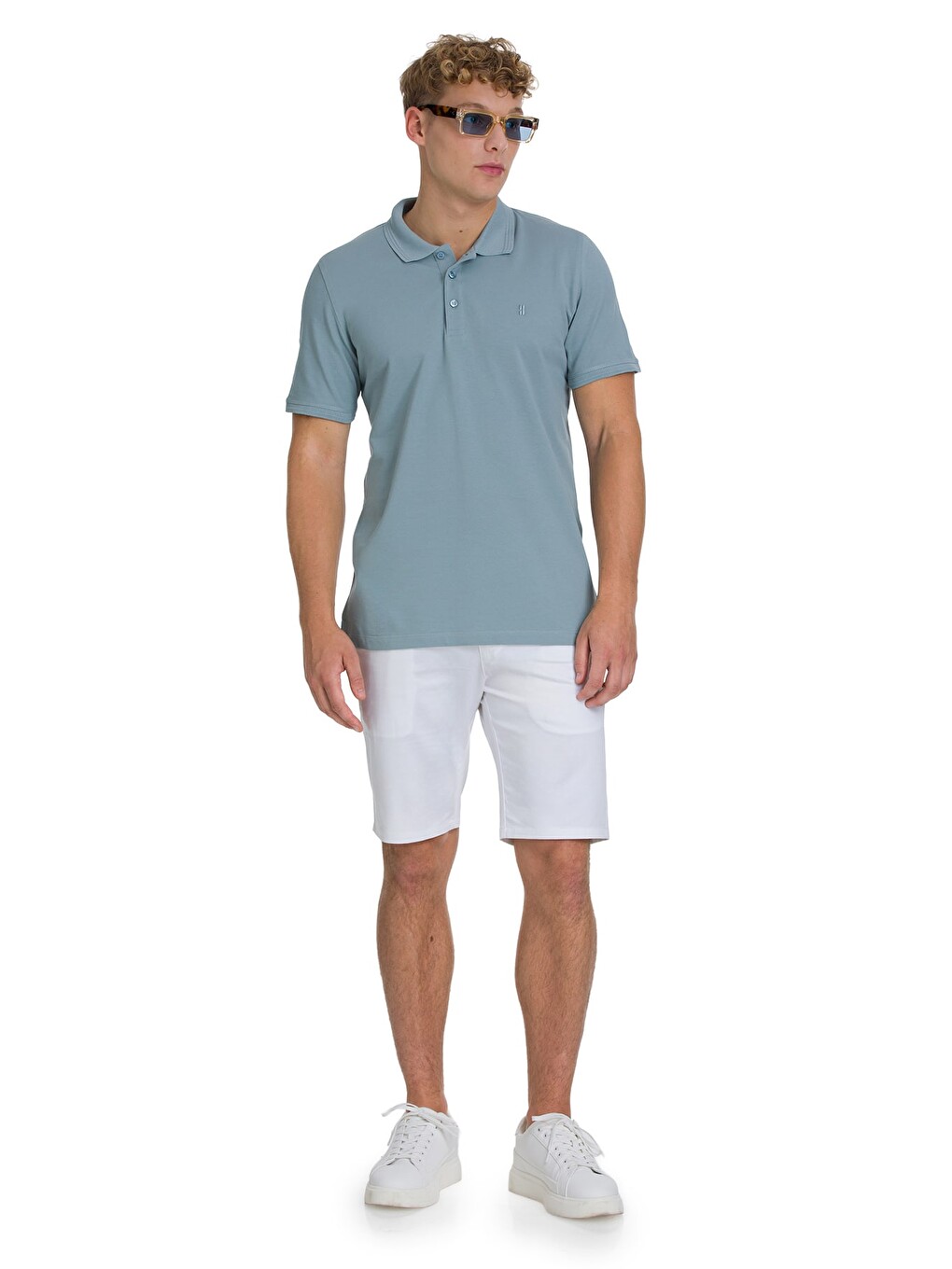 Mavi Regular Fit 100% Pamuklu Polo Yaka Tişört-1