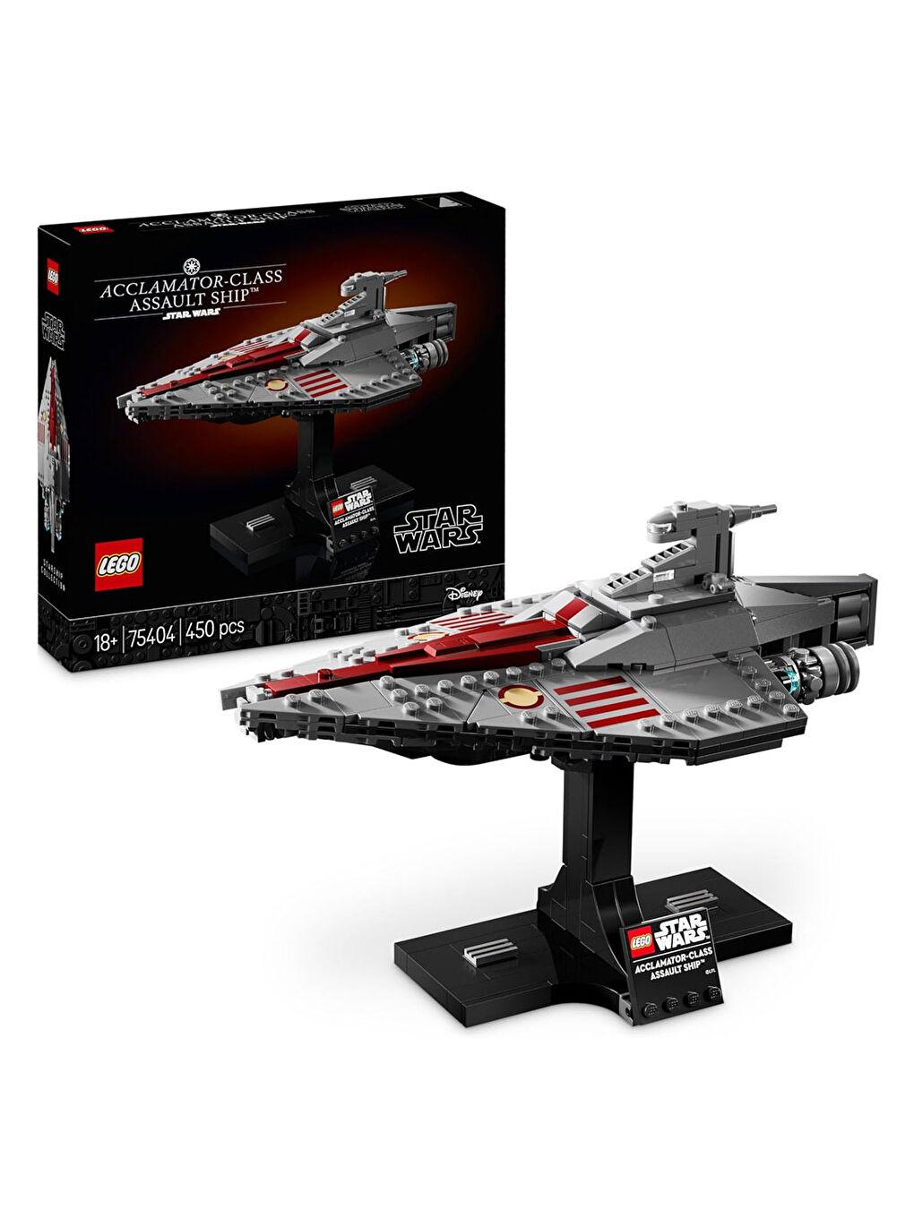 Star Wars Acclamator Sınıfı Hücum Gemisi 75404