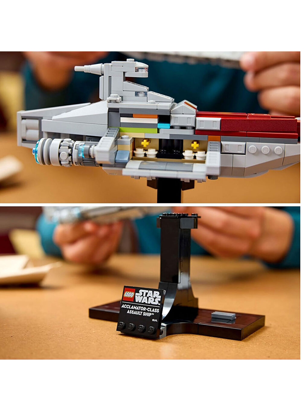 Star Wars Acclamator Sınıfı Hücum Gemisi 75404-2