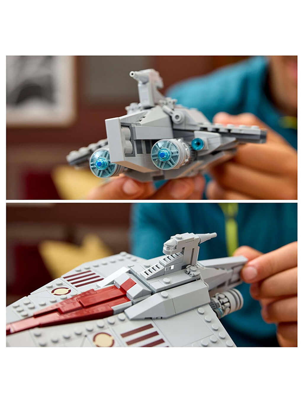 Star Wars Acclamator Sınıfı Hücum Gemisi 75404-3