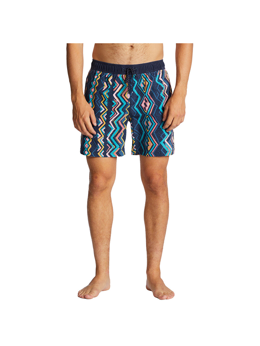 Sundays Layback Erkek Mavi Volley Short-2