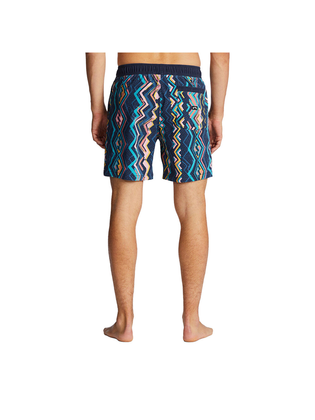 Sundays Layback Erkek Mavi Volley Short-4