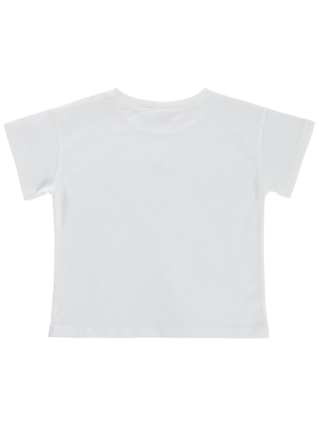 Girls 2-5 Yaş Tişört - Kırık Beyaz-1