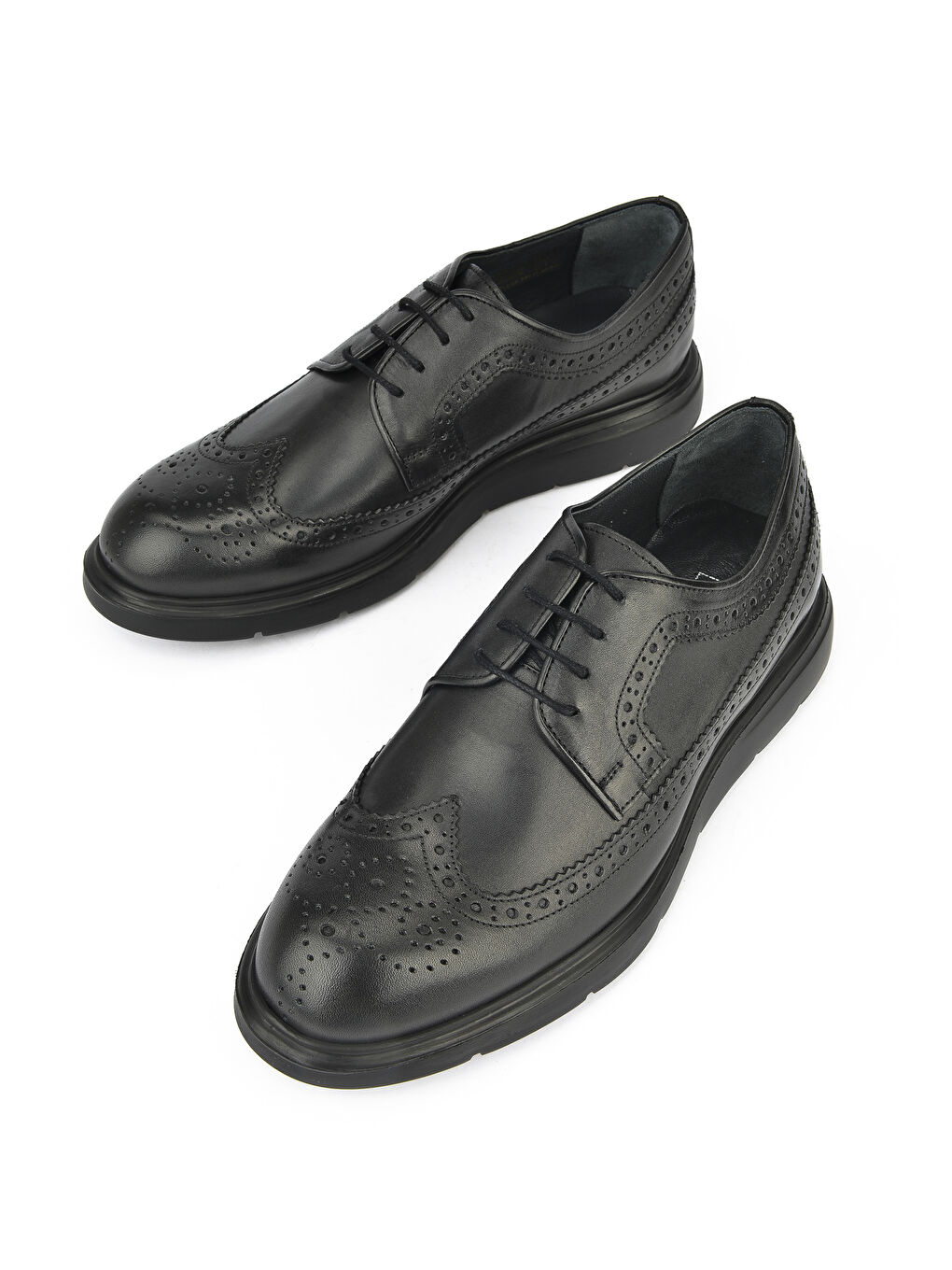 Erkek Hakiki Deri Ayakkabı 14319Z33281 Siyah