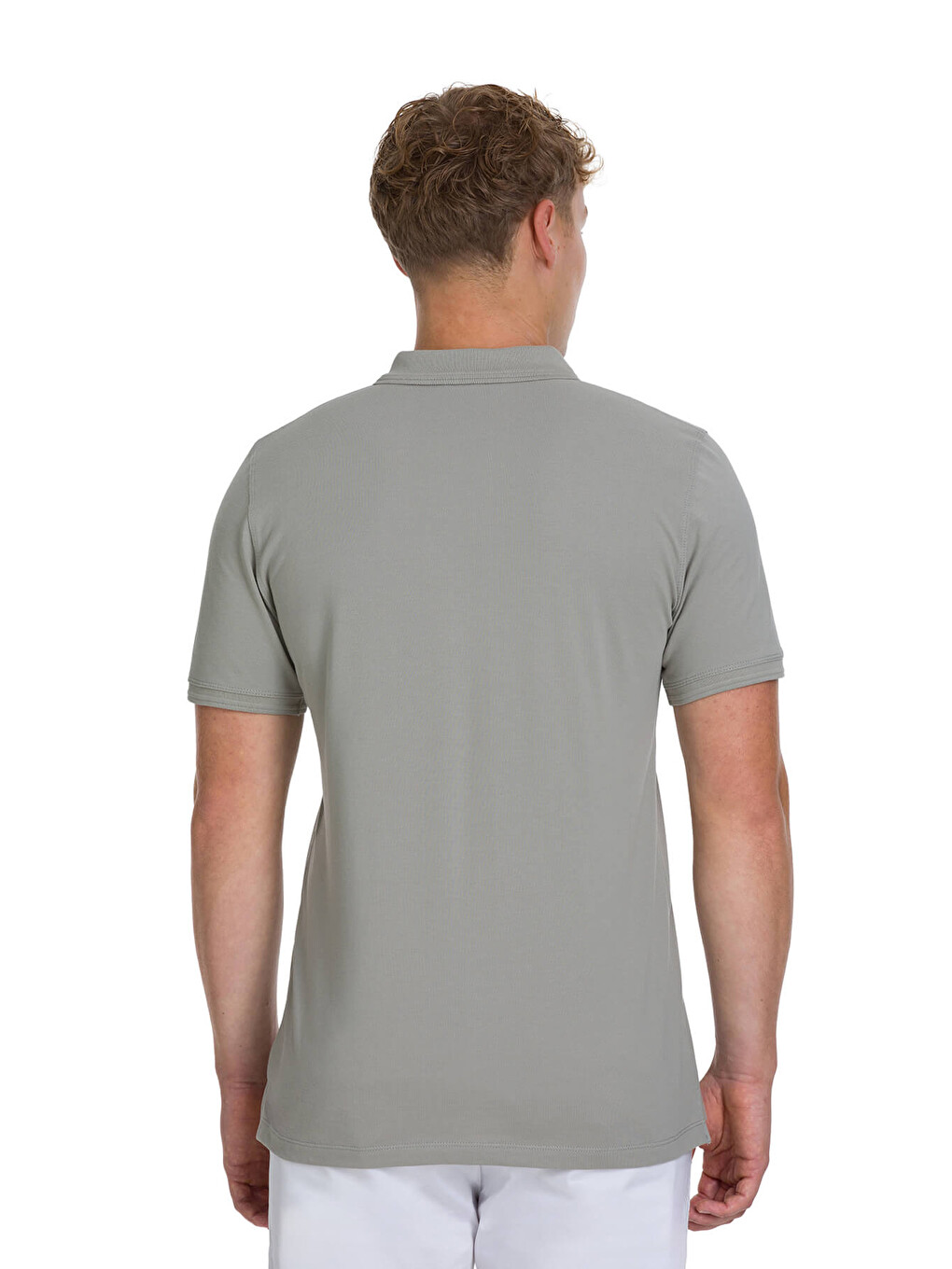 Haki Regular Fit 100% Pamuklu Polo Yaka Tişört-4
