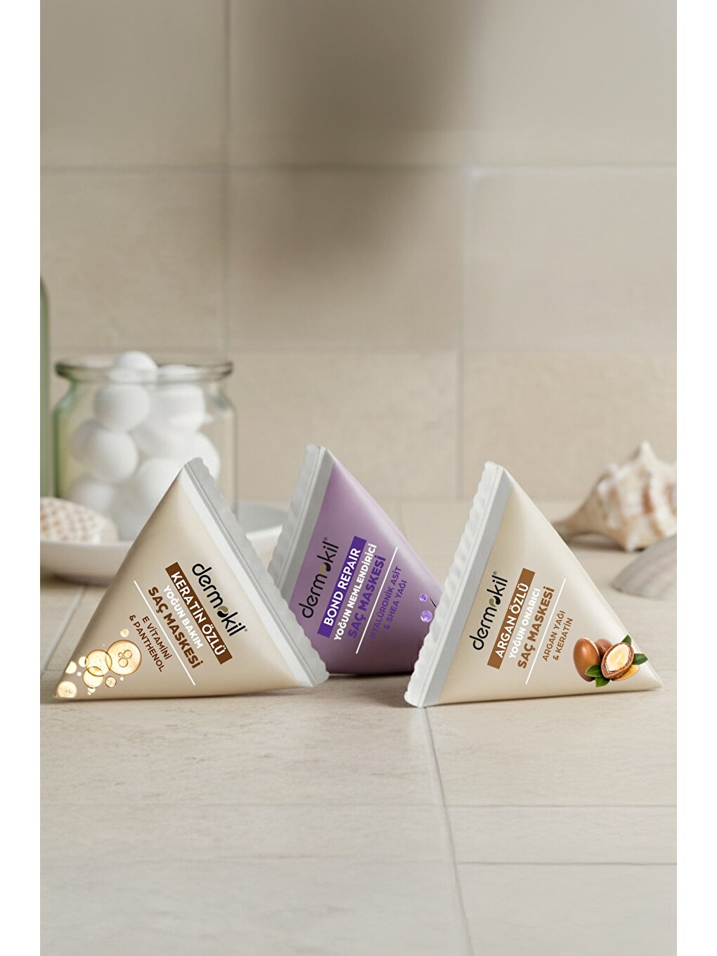 Argan Özlü Yoğun Onarıcı Saç Maskesi 25 ml x 10 Adet-6