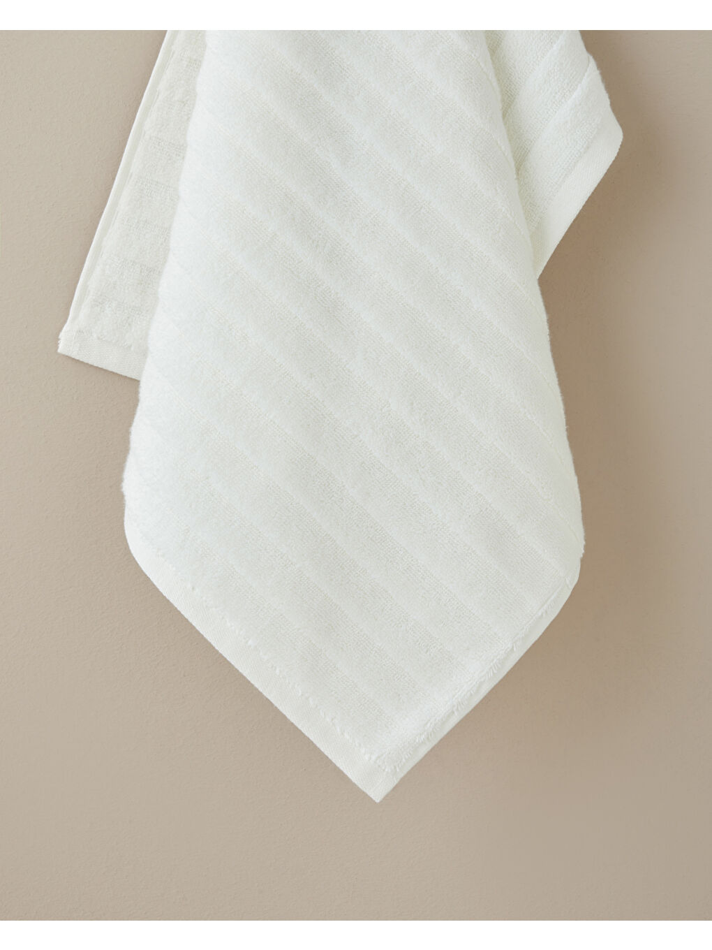 Softline Pamuk Yüz Havlusu 50x80 cm Beyaz-1