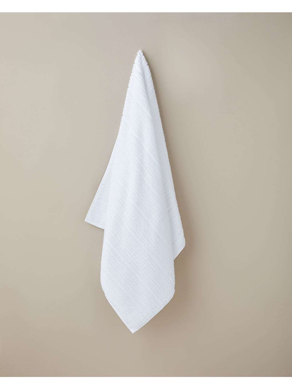 CloudSoft Pamuk Banyo Havlusu 90x150 cm Beyaz