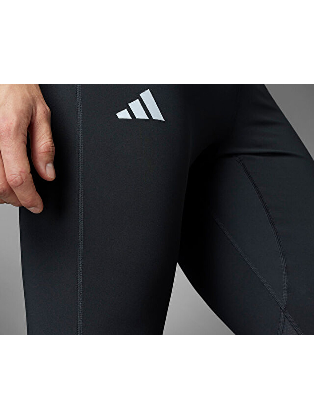Adizero E L Tgt Erkek Koşu Tayt In1164 Siyah-6