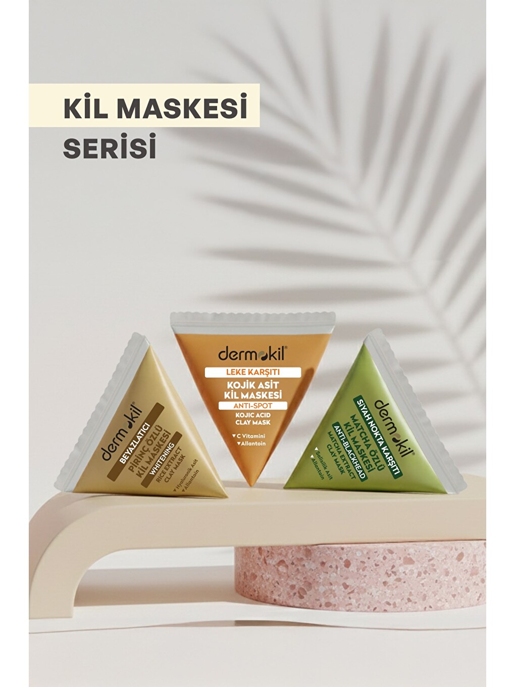 Beyazlatıcı Etkili Pirinç Özü Kil Maske 9 ml x 10 Adet-5