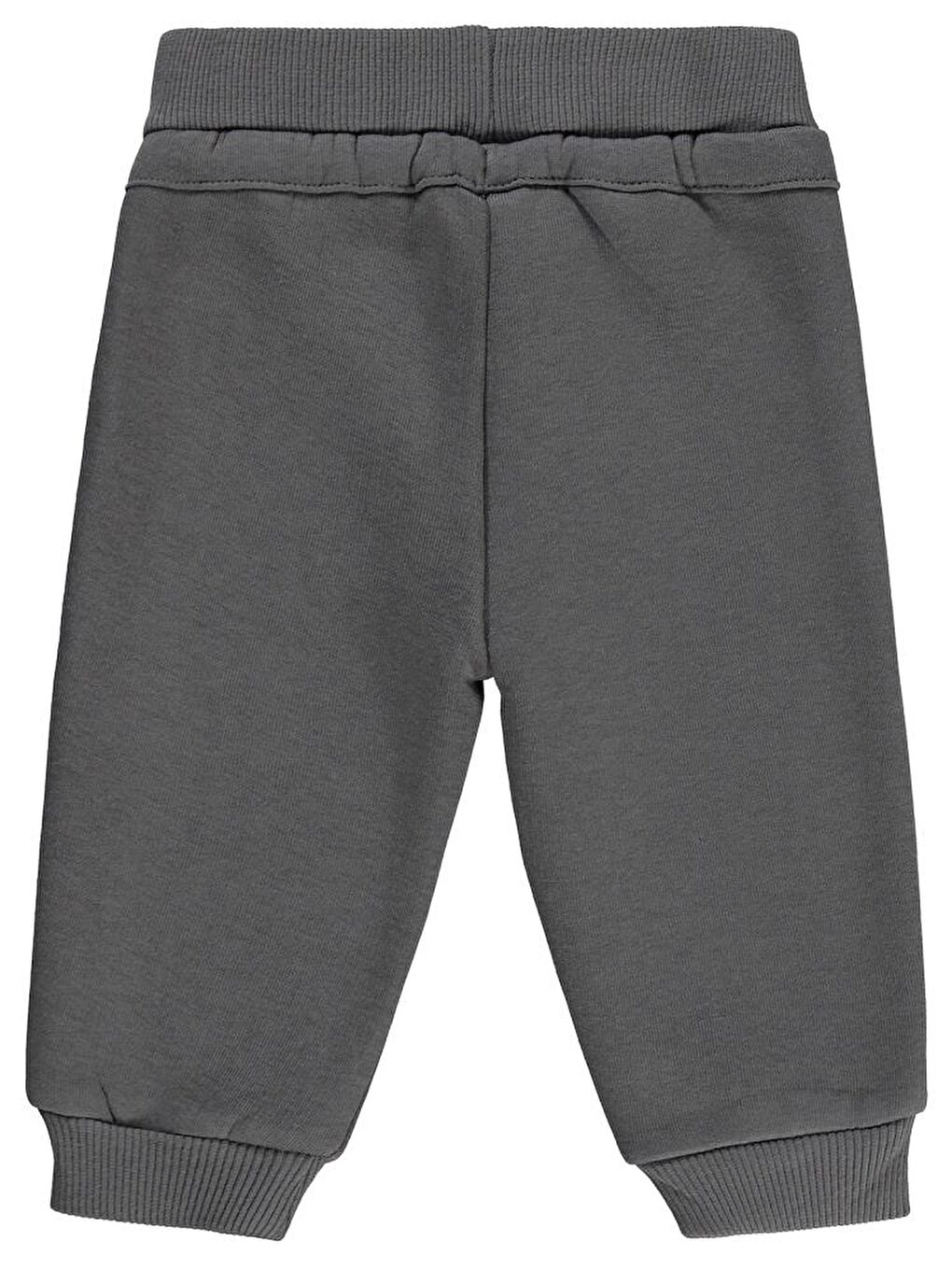 Gri Baby Keep Smiling Etiketli Basic 6-18 Ay Eşofman Altı-1