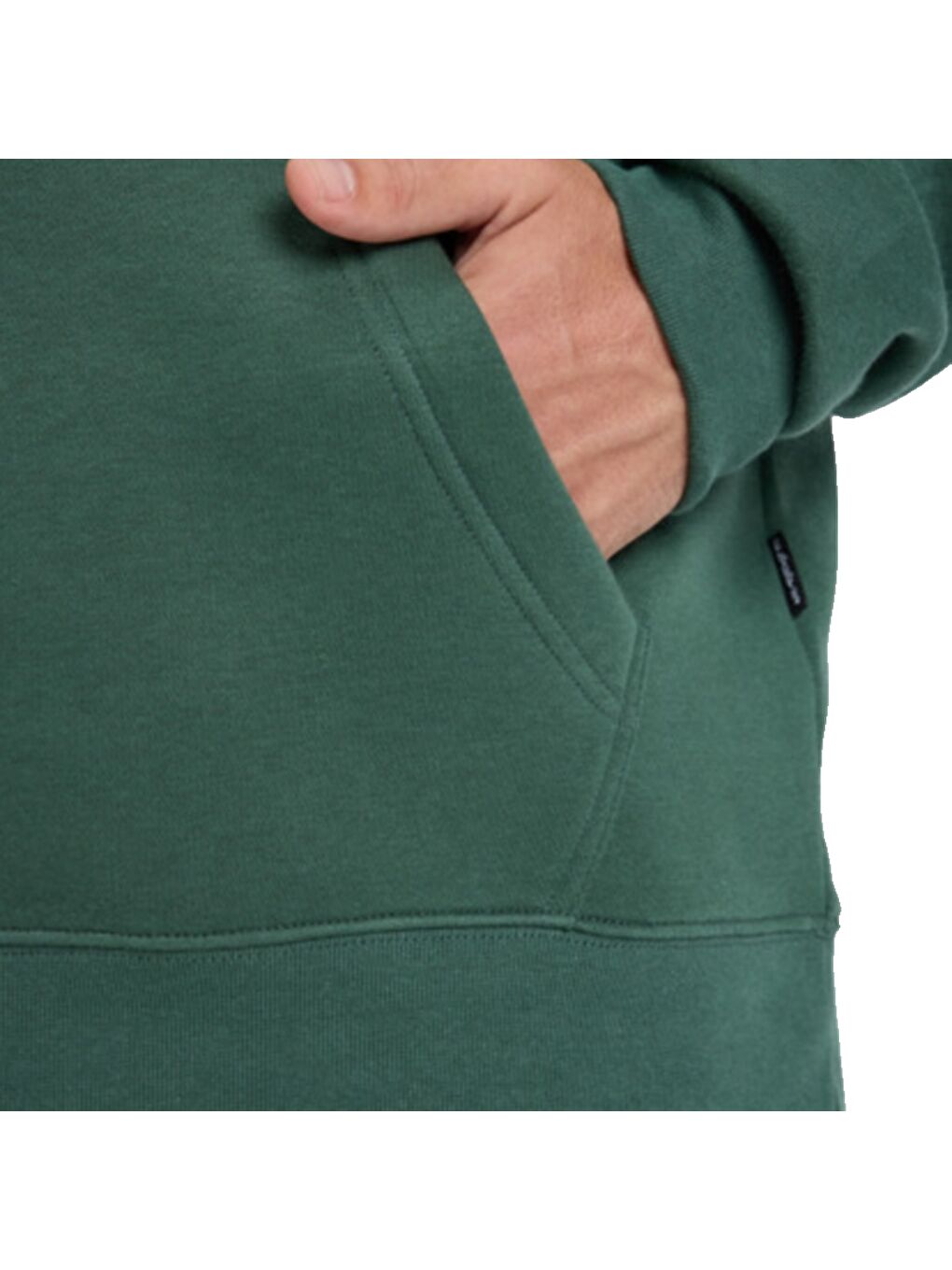 Salt Water Graphic Hoodie Erkek Yeşil Kapüşonlu Sweatshirt-4