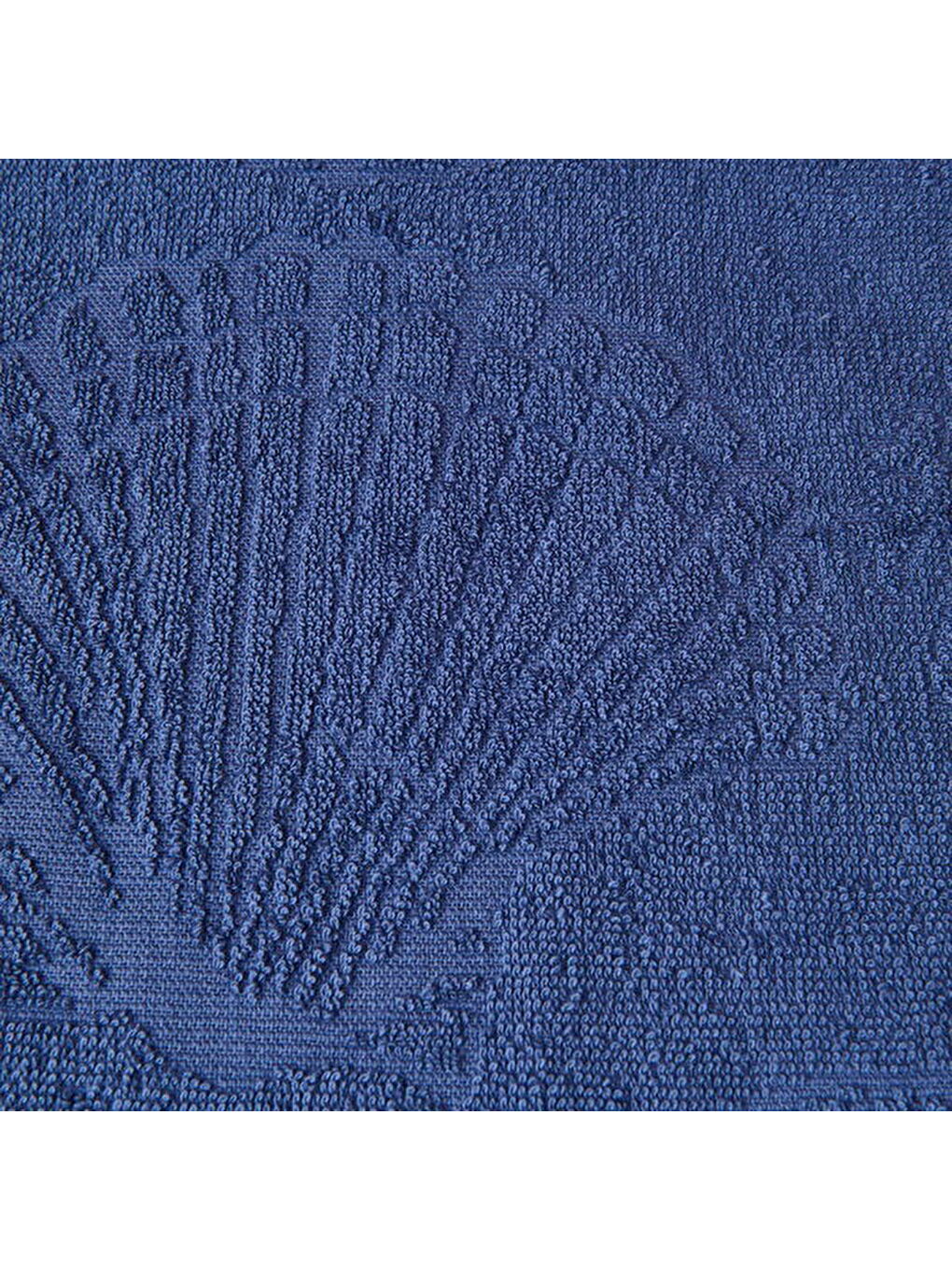 Soft Seashell Plaj Havlusu - Lacivert - 70x140 cm-2